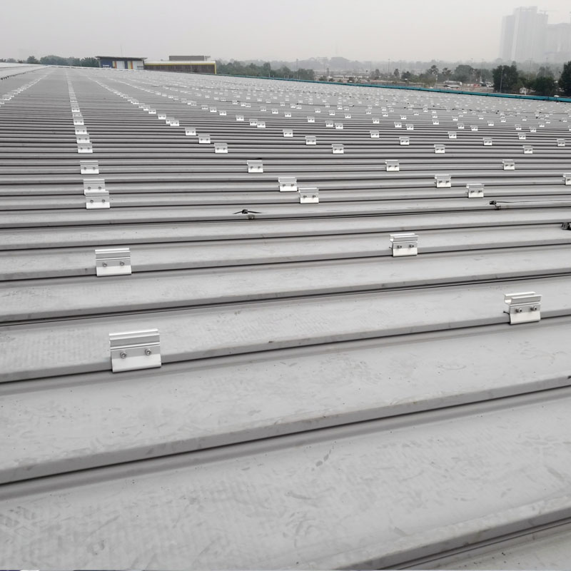 4MW Roof with guide Standing Seam Project Located in Malaysia in 2019
