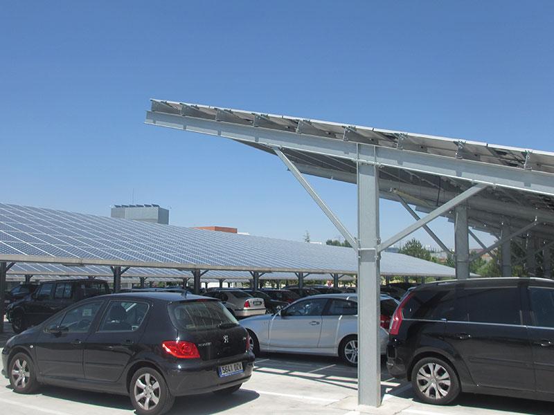 solar PV carport solution
