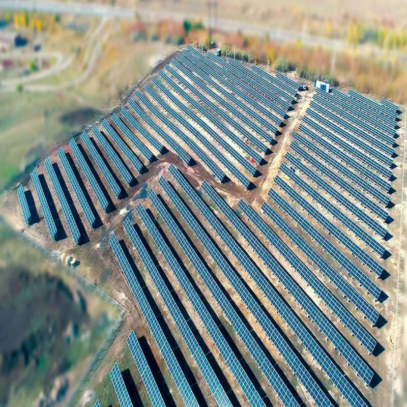  2MW projet de montage solaire au sol en arménie 2019 